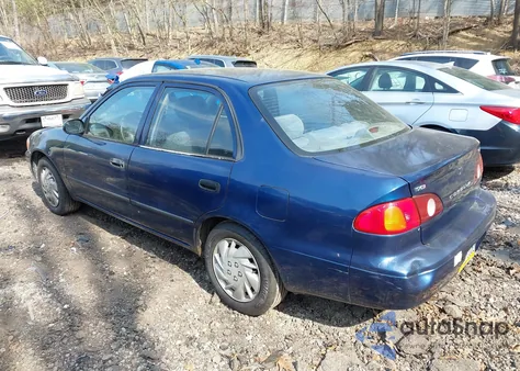 2002 Toyota Corolla Ce из США, поврежденный, VIN 1NXBR12E42Z602789